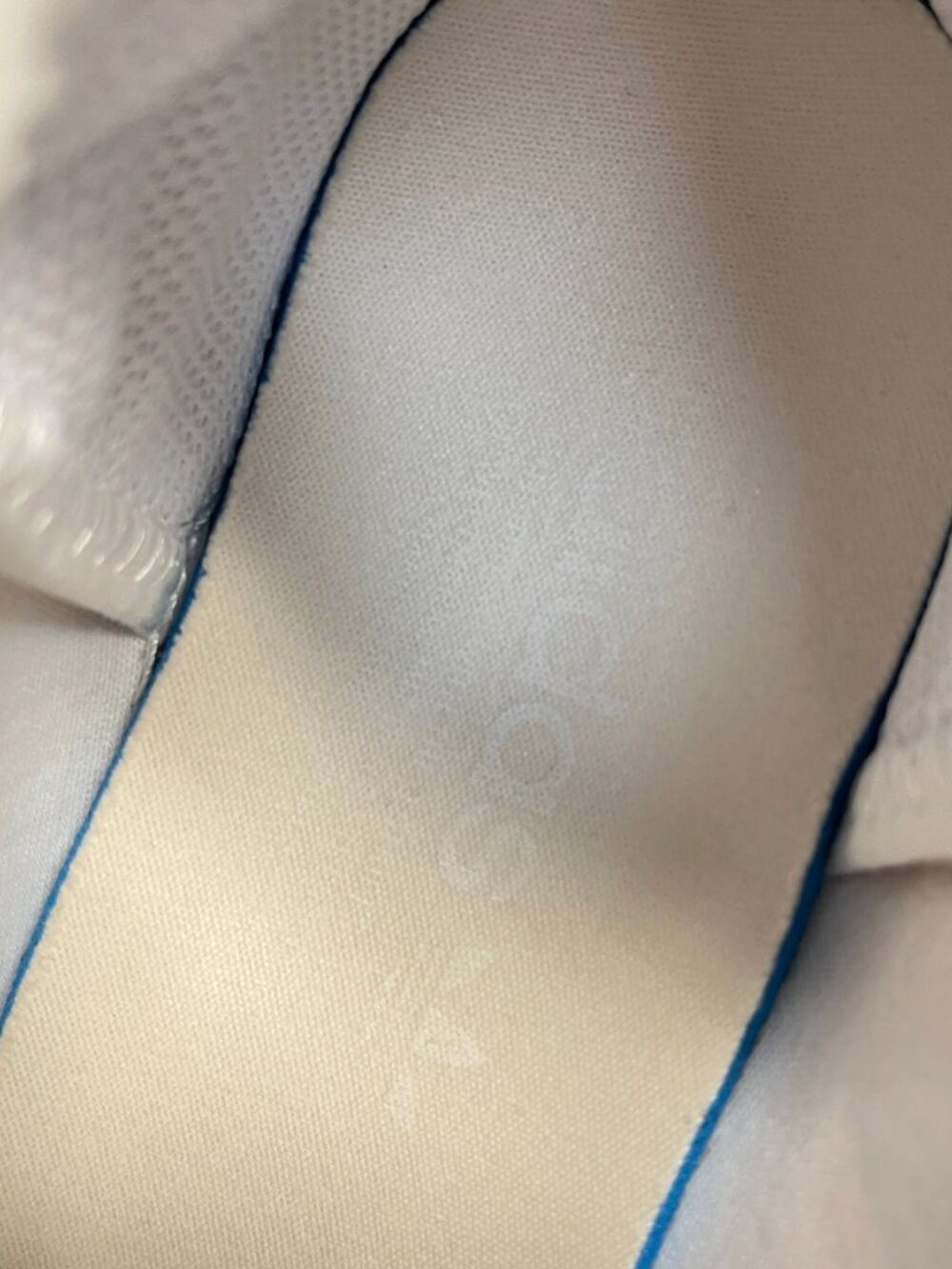 adidas Women’s White and Light Gold Athletic Sneakers - Picture 8 of 10